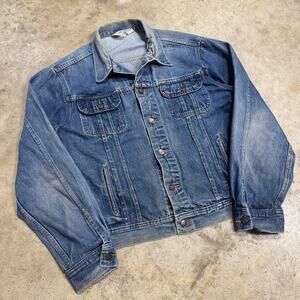 Vintage USA Made Dakota Washed Denim Workwear Jacket